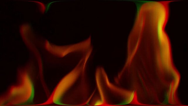 Digital Fire Background