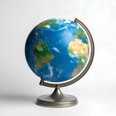 globe isolated on white background