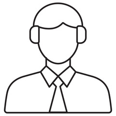 Agent Icon, Power of a Professional Agent, Building Trust through Representation, Connecting Clients with Opportunities, Success through Skilled Negotiation, vector