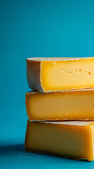 stack of cheese