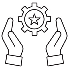 Skill Icon, Developing Essential Skills, Mastering the Art of Expertise, Building Skills for Future Success, Enhancing Performance through Skill Development, vector