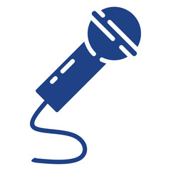 Karaoke Simple Vector Icon Collection