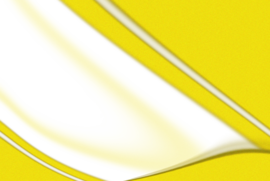 Abstract yellow and black swirls dynamic flowing lines smooth curves energetic motion