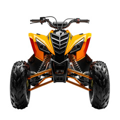 motorcycle on white background