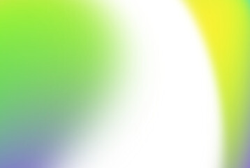 Abstract gradient of vibrant green yellow and purple with smooth blending and subtle texture