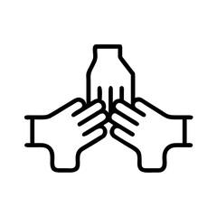 Obraz premium Teamwork Unity Concept