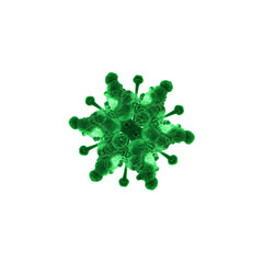 green bacteria virus