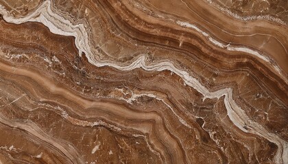Brown Travertine Natural Premium Italian Marble Travertino Terrazzo Marbel Background Generative Ai