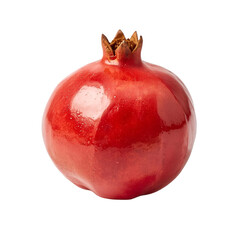 pomegranate isolated on white background