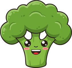 Laughing Broccoli Emoji
