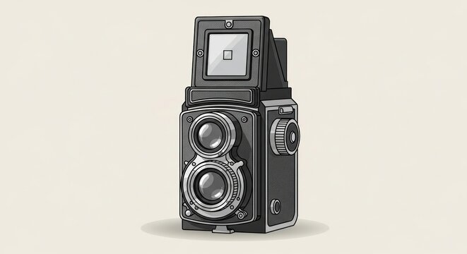 Twin-Lens Reflex Camera