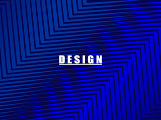 Premium background design with diagonal dark blue stripes pattern. Vector horizontal template for digital lux business banner, contemporary formal invitation, luxury voucher, prestigious gift certific