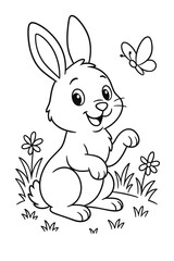 animal colloring page for kids
