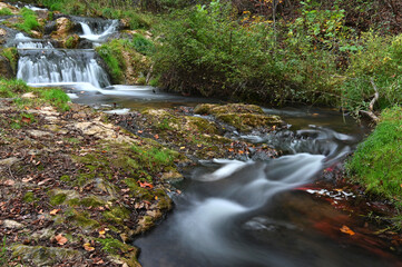 Virginia Mountain stream waterfall