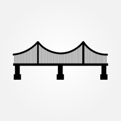 bridge icon symbol illustration vector eps10 logo template design pattern seamless bright minimal design flat design realistic style simple design modern design