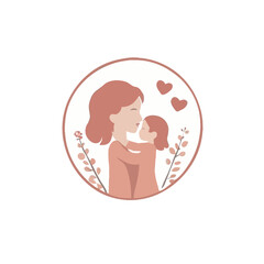mother's day icon vector 