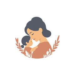 mother's day icon vector 