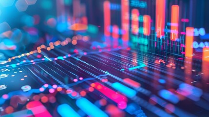 Visualizing financial data a 3d holographic approach to marketing strategy and business analysis