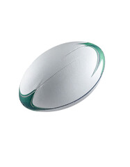 American football ball isolated on white background