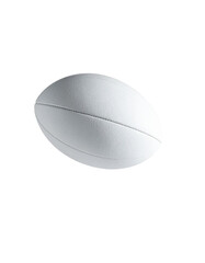 American football ball isolated on white background