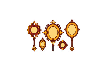 Sei of mirrors