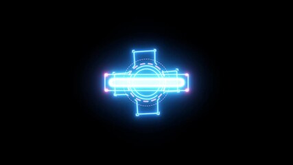 Futuristic digital technology advanced data analytics showcasing Hi-tech communication concept on a black background. - Powered by Adobe