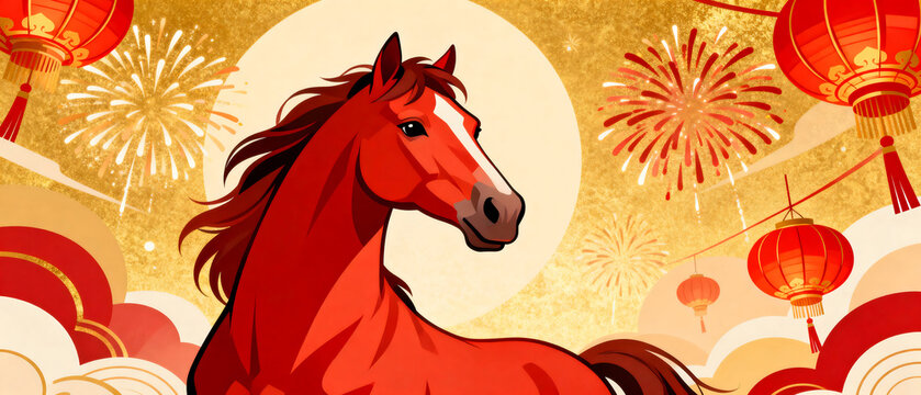 Auspicious Year of the Horse, Lanterns Illuminate New Year