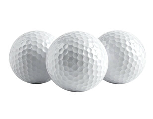 Three golf balls in a row (1)