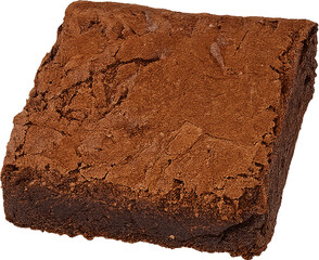 Brownie (Chocolate Dessert, isolated png)