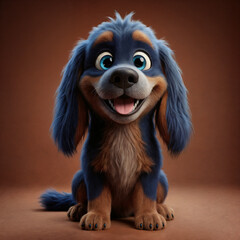 Beautiful puppies of various breeds and colors, happy and photogenic.