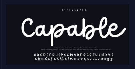 Signature Font Calligraphy Logotype Script Brush Font Type Font lettering handwritten