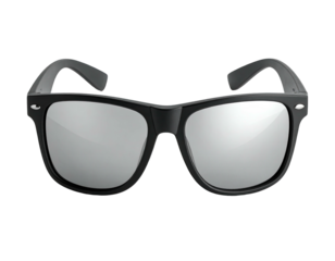 Front view of black sunglasses (1)