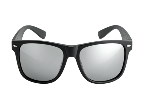 Front view of black sunglasses (1)