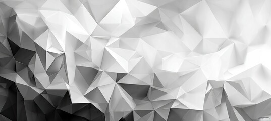 Abstract grayscale polygonal texture