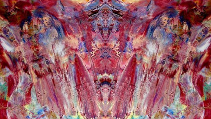 Abstract art background . Hand painting artwork on canvas .