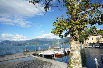 Lago Di Iseo in Italy
