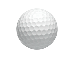 Close-up of a white golf ball (1)