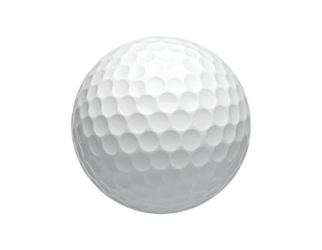 Close-up of a white golf ball (1)