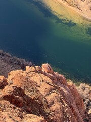 View from horseshoe bend viewpoint.