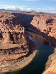 View from horseshoe bend viewpoint.