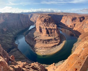 View from horseshoe bend viewpoint.
