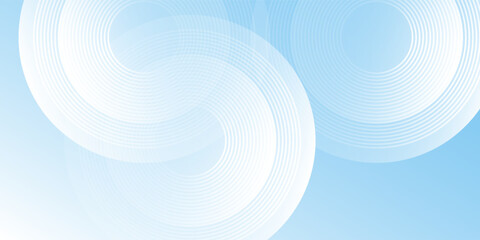 Simple minimalist banner background, pastel colorful, blue and white gradations abstract simple modern