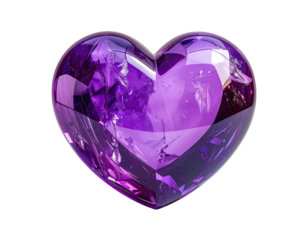 Purple heart gem