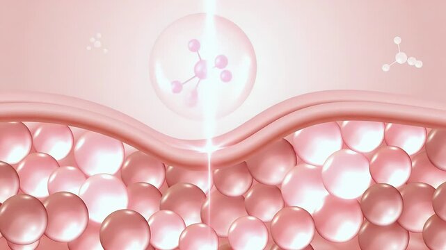 Concept of alpha hydroxy acid aha for skin care cosmetic 