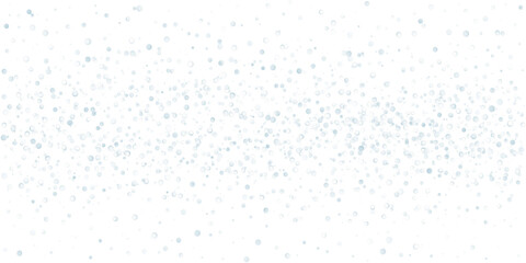 Realistic heavy falling snow white blue overlay with transparent background showing realistic snowflake texture, winter storm effect frosty abstract design