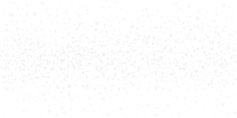 Realistic heavy falling snow white overlay with transparent background showing realistic snowflake texture, winter storm effect frosty abstract design