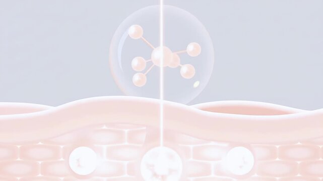Concept of alpha hydroxy acid aha for skin care cosmetic 