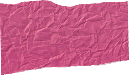 Colour crumpled paper A close-up shot of a crumpled, deep pink paper surface Yellow crumpled paper isolated on transparent background Yellow torn and creased colorful paper scrap isolated 