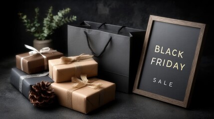 Black Friday Sale Concept