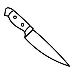 Knife Icon Vector Template Illustration